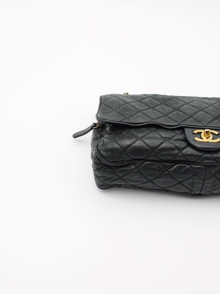 Chanel Shiva Flap Bag Quilted Iridescent Calfskin
