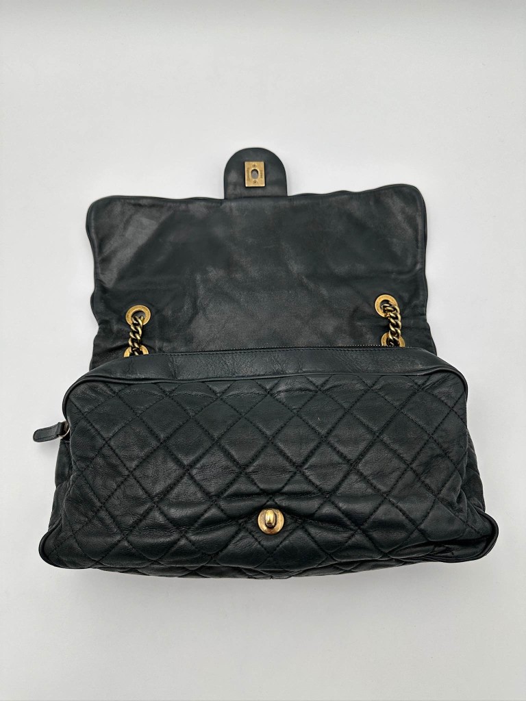 Chanel Shiva Flap Bag Quilted Iridescent Calfskin