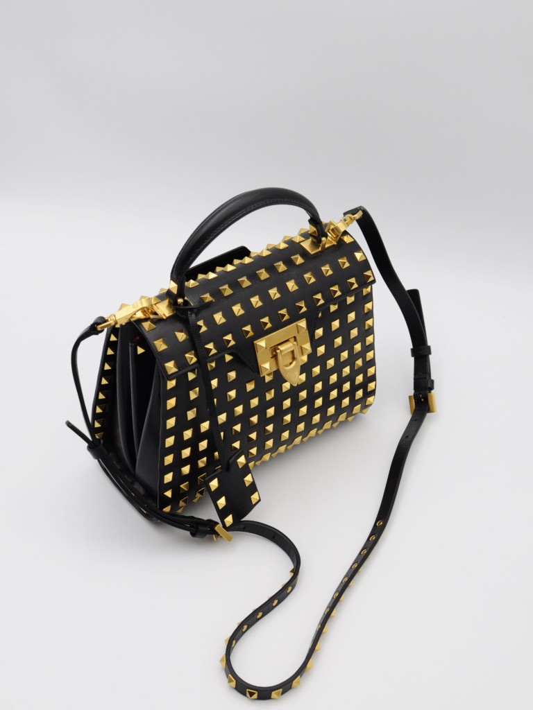 Valentino Rockstud Alcove Top Handle torebka