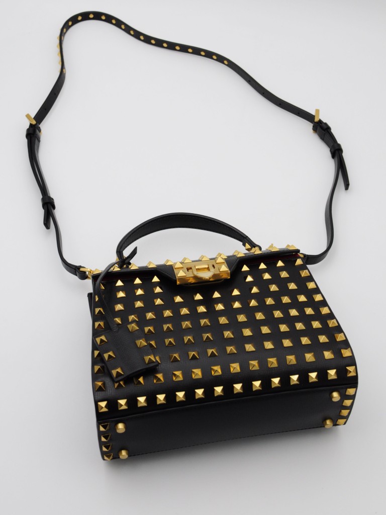 Valentino Rockstud Alcove Top Handle torebka