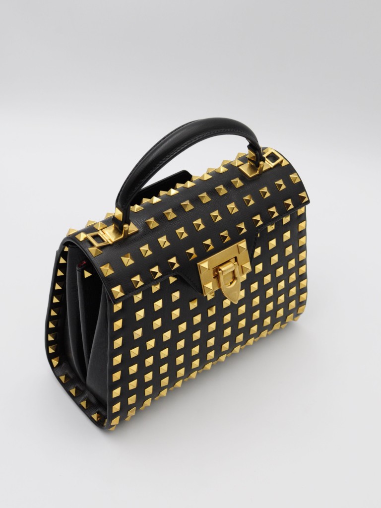 Valentino Rockstud Alcove Top Handle torebka