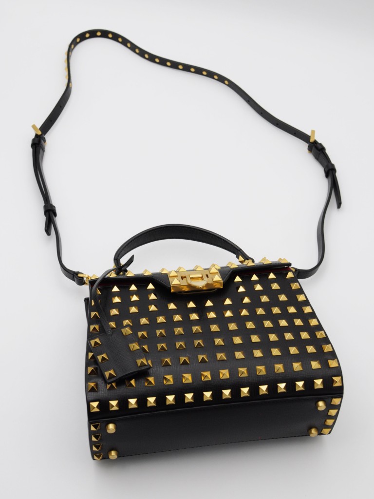 Valentino Rockstud Alcove Top Handle torebka