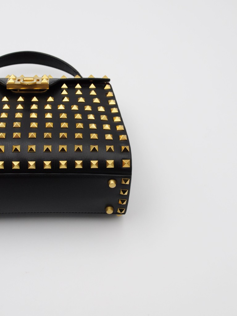 Valentino Rockstud Alcove Top Handle torebka