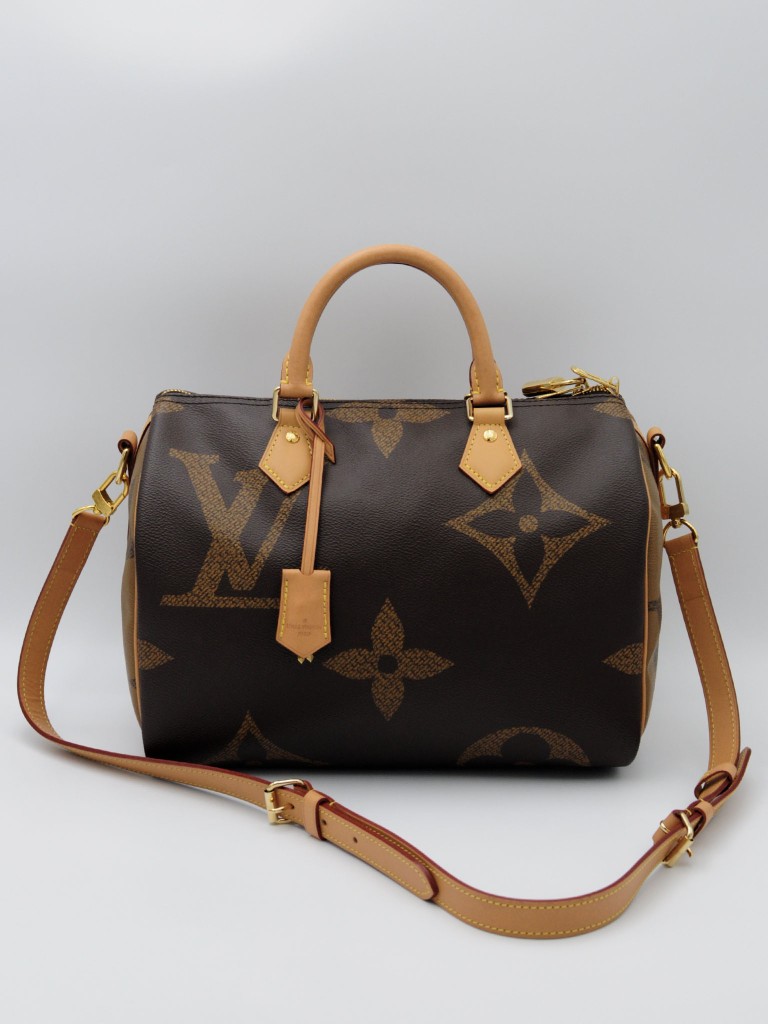 Louis Vuitton Reverse Monogram Giant Speedy Bandouliere 30 bag