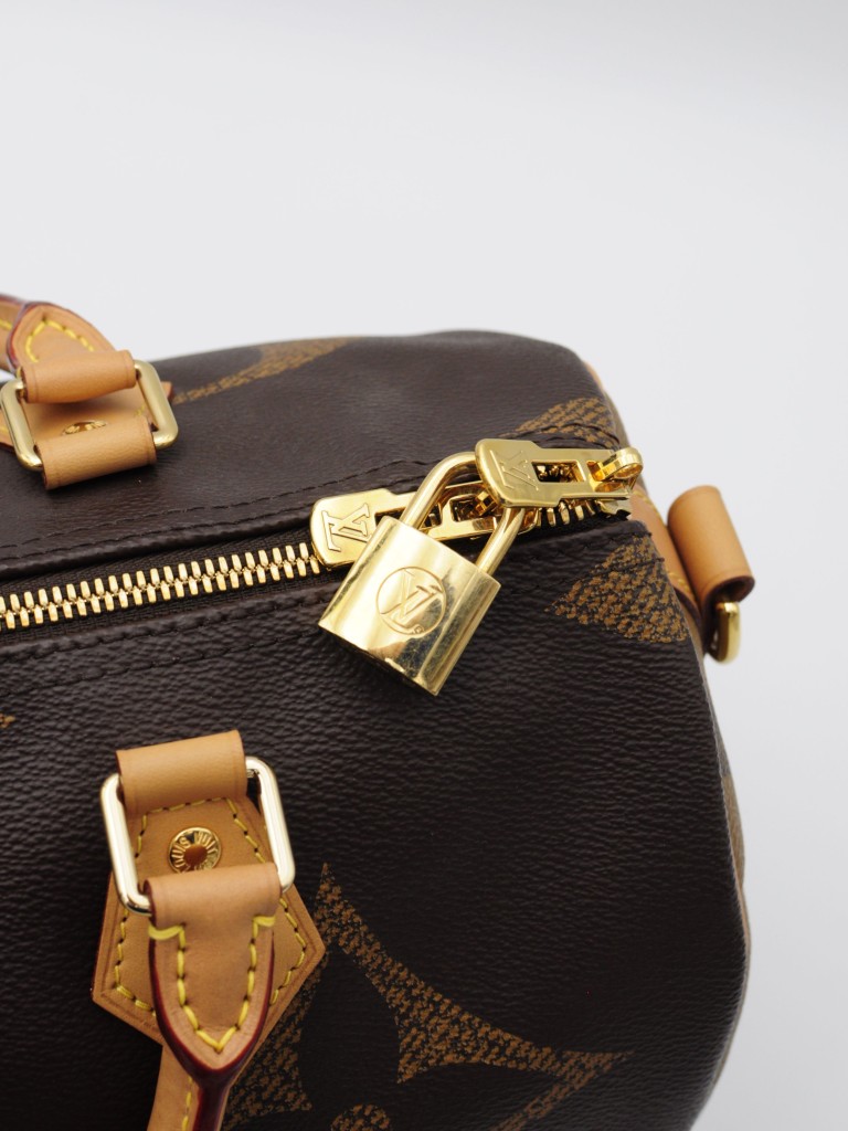 Louis Vuitton Reverse Monogram Giant Speedy Bandouliere 30 bag