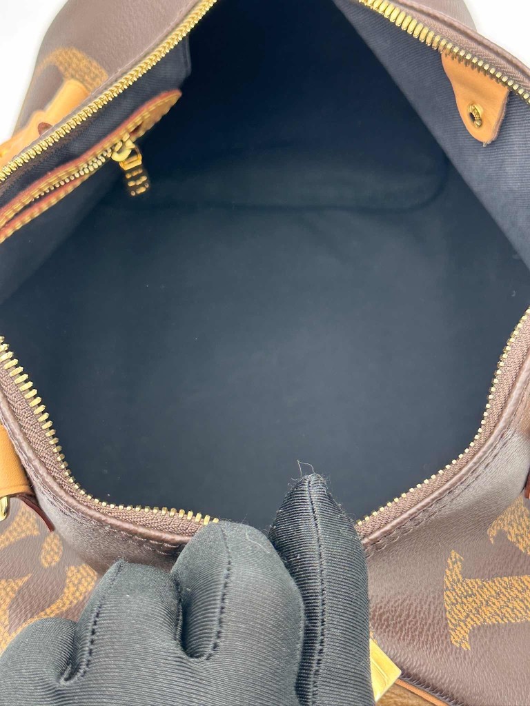 Louis Vuitton Reverse Monogram Giant Speedy Bandouliere 30 bag