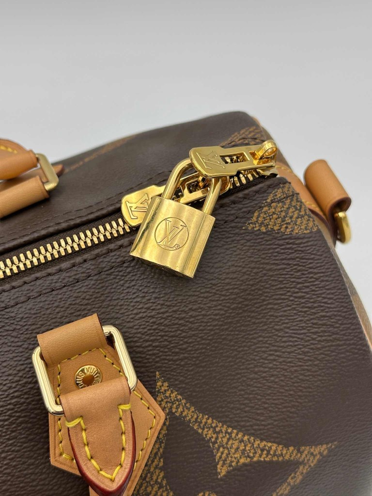 Louis Vuitton Reverse Monogram Giant Speedy Bandouliere 30 bag
