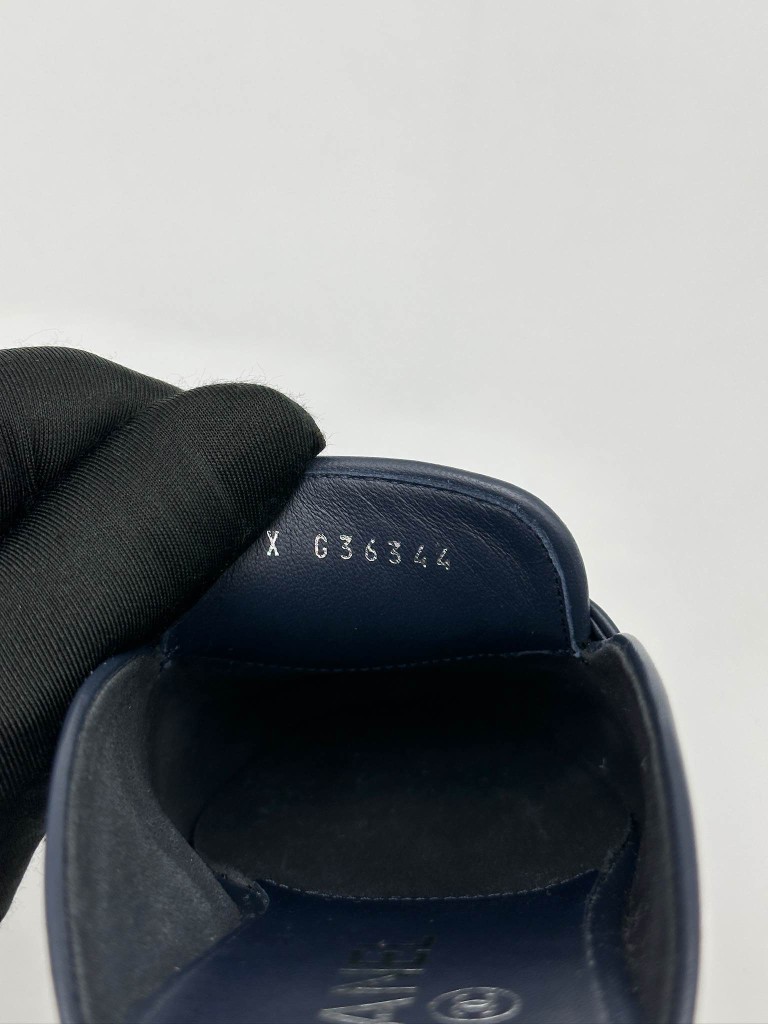 Chanel CC Logo Mules