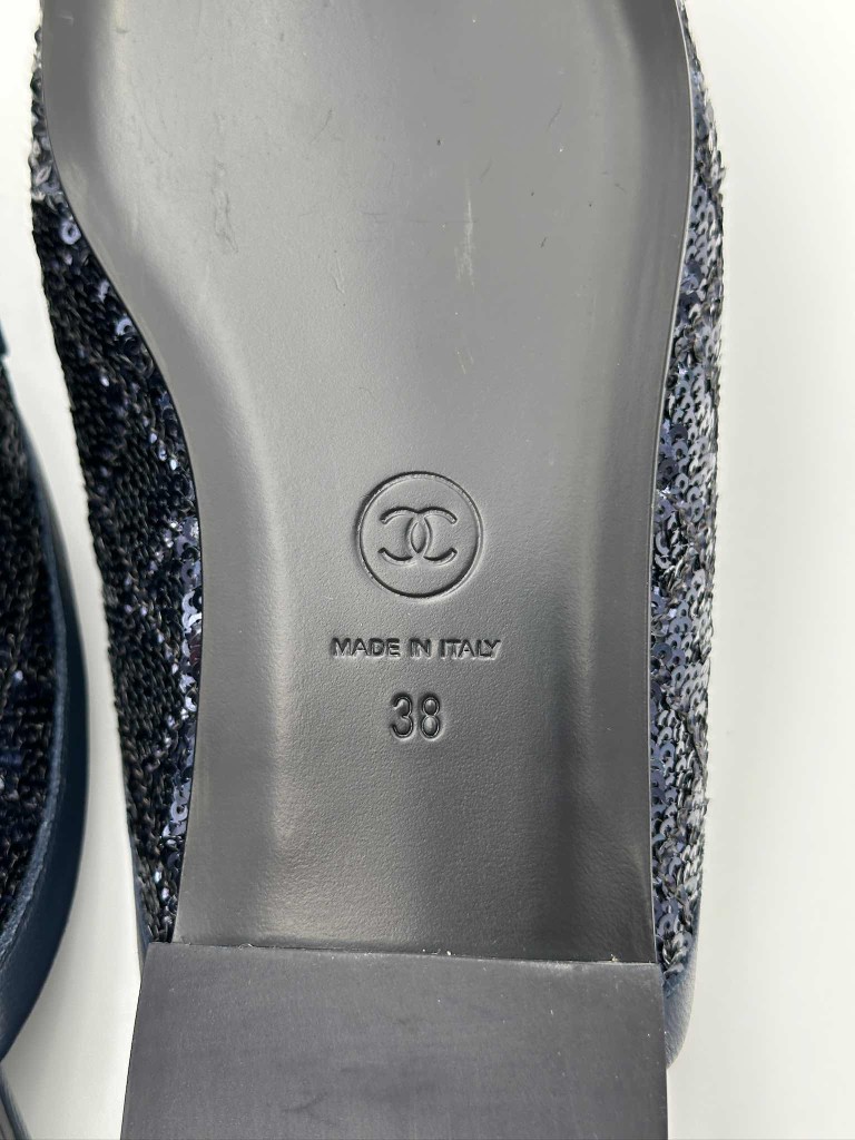Chanel CC Logo Mules