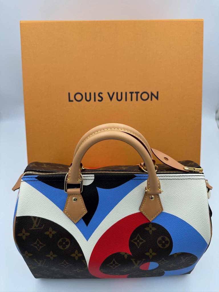 Louis Vuitton Speedy 30 Bandouliere Game On torebka