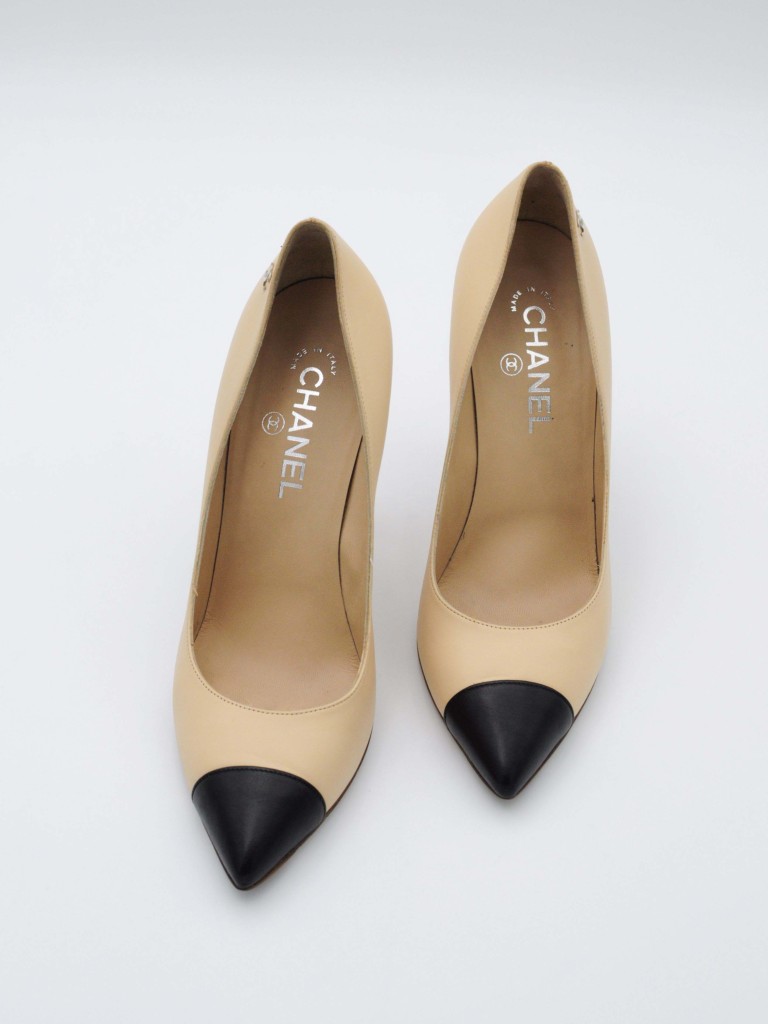 Chanel buty na obcasie