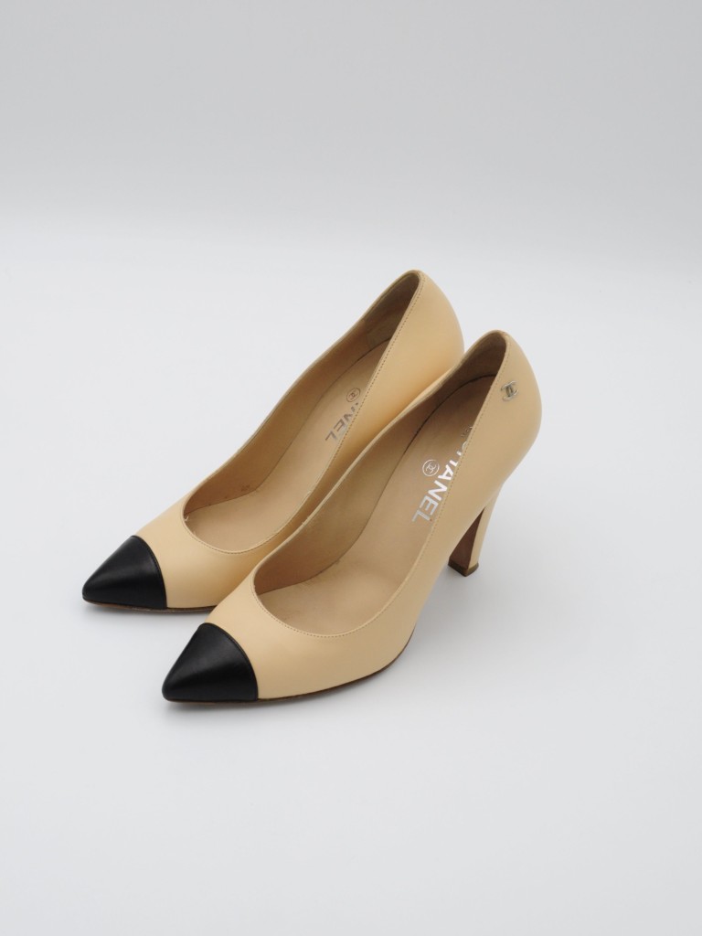 Chanel buty na obcasie