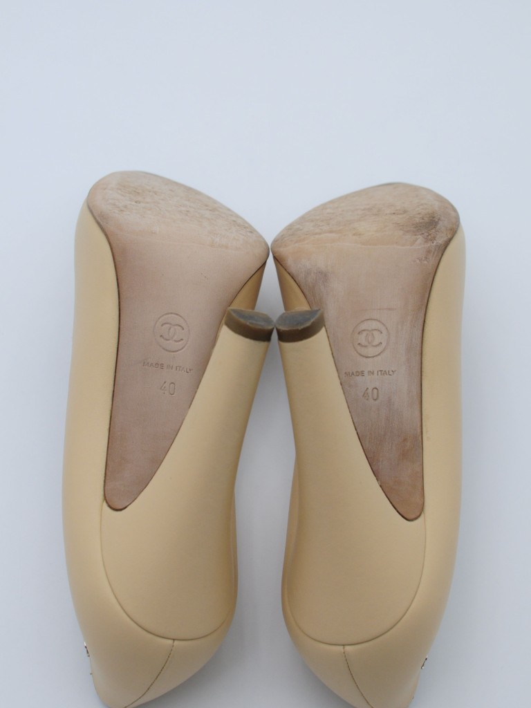 Chanel buty na obcasie