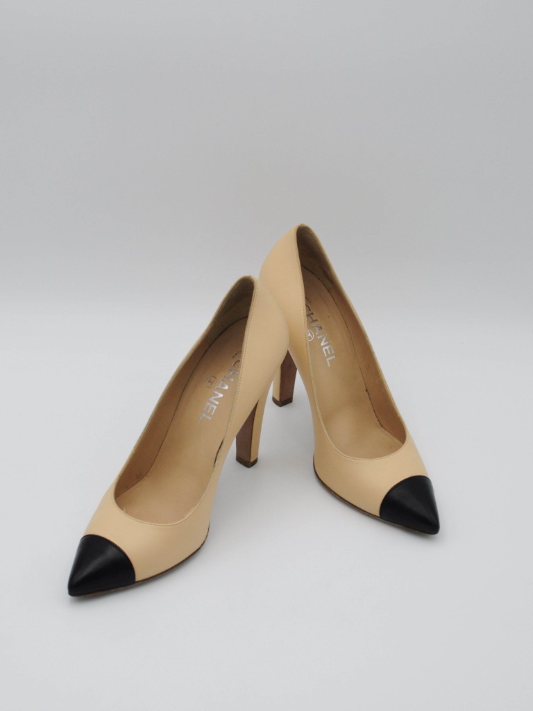 Chanel buty na obcasie