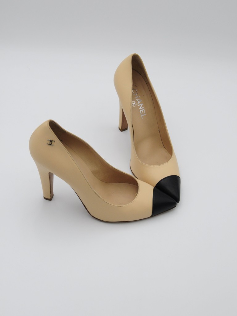 Chanel buty na obcasie