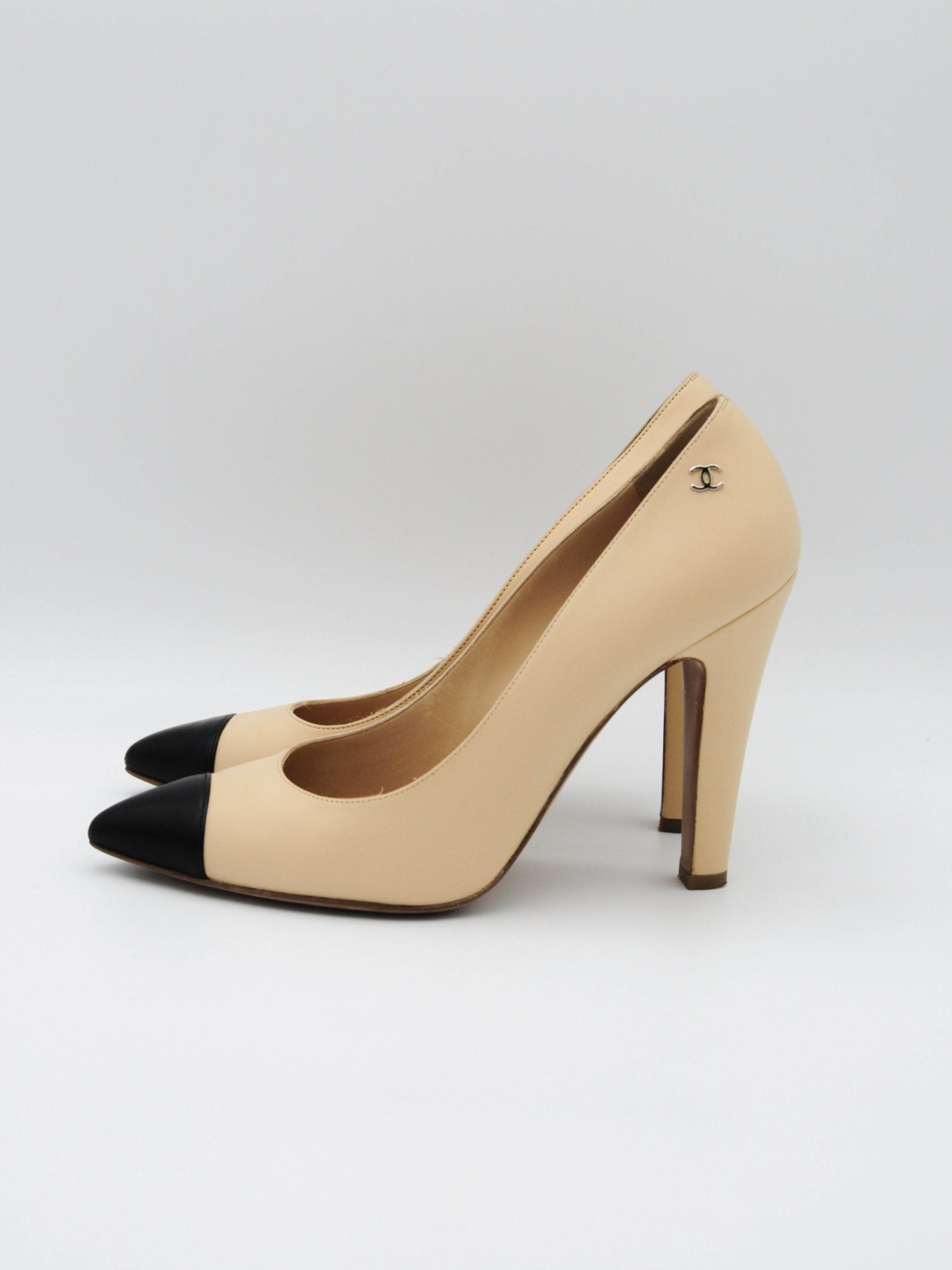 Chanel buty na obcasie