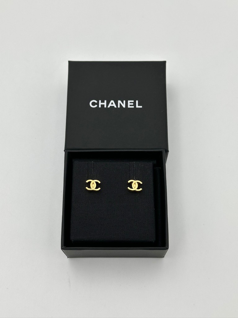 Chanel kolczyki mini