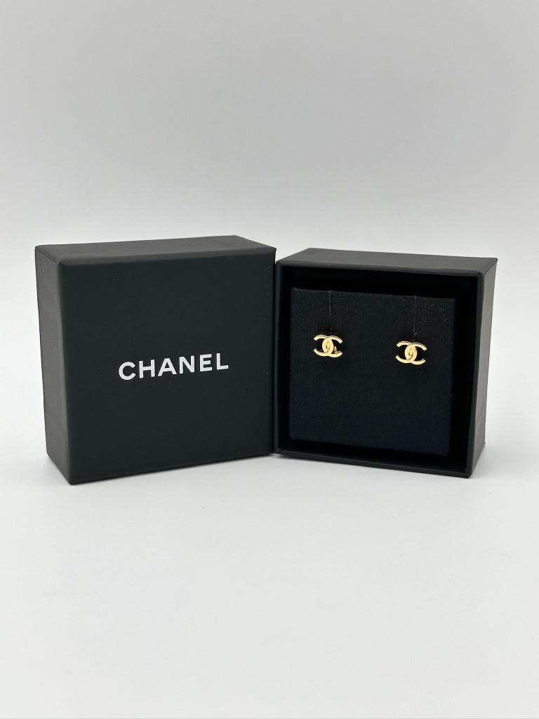Chanel kolczyki mini