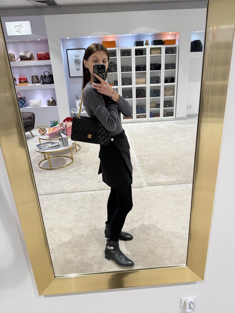 Chanel Vintage Reissue Chain Double Flap torebka
