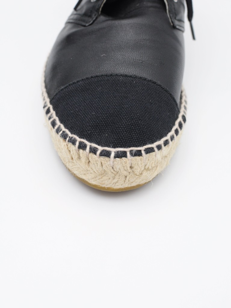 Chanel Espadrilles High Top Sneakers