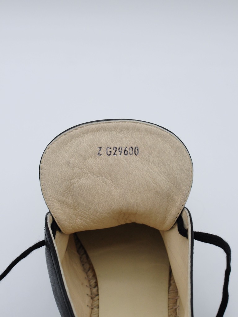 Chanel Espadrilles High Top Sneakers