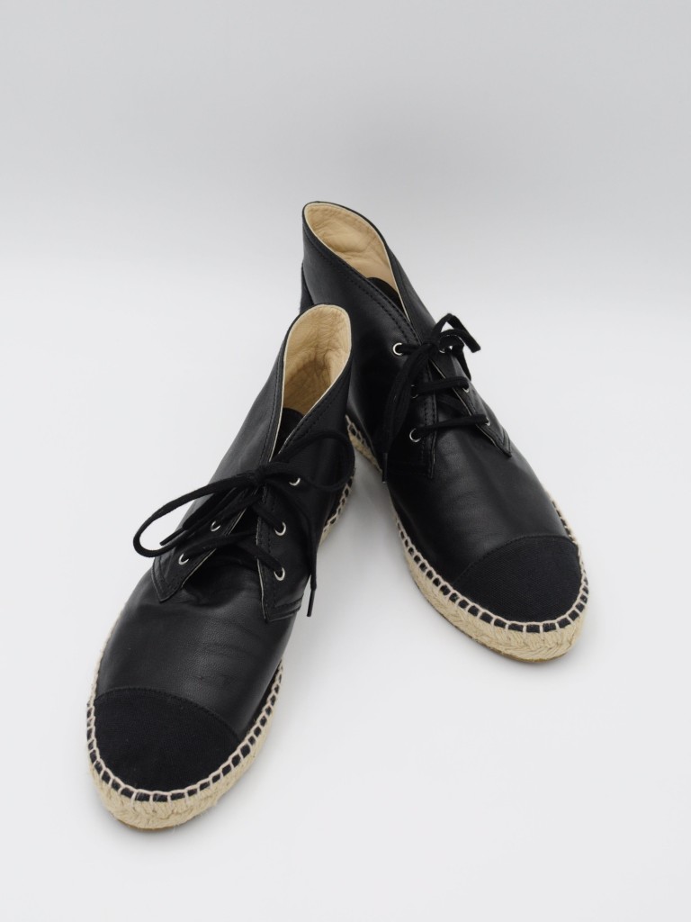 Chanel Espadrilles High Top Sneakers