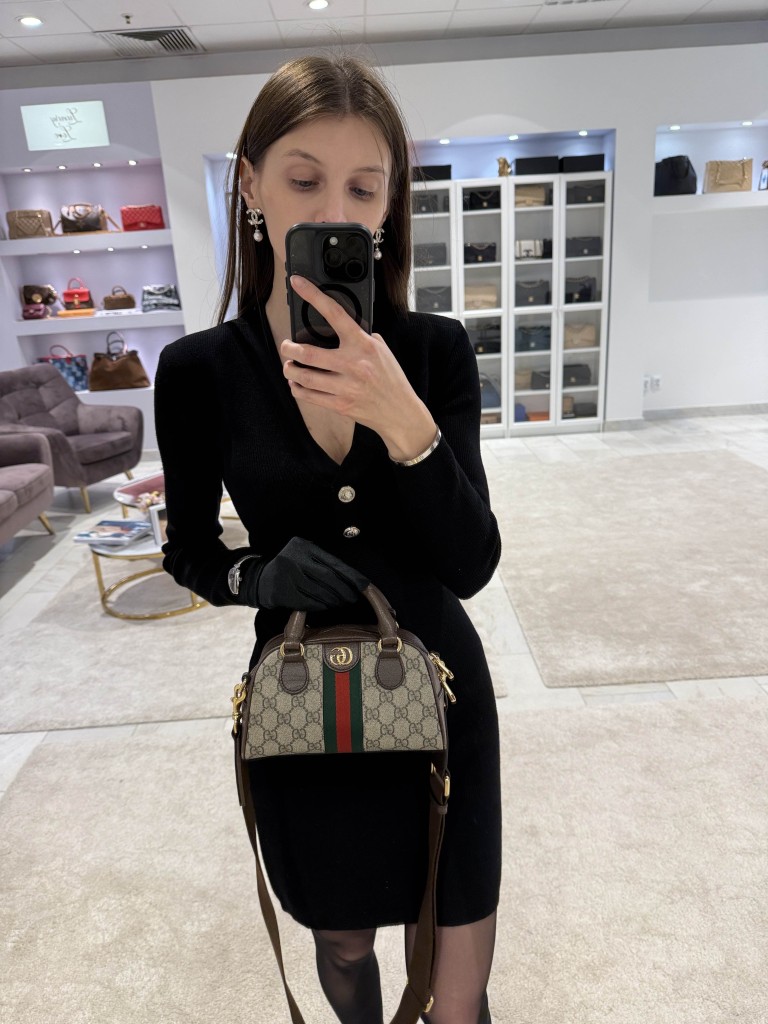 Gucci Ophidia GG Mini Top Handle torebka
