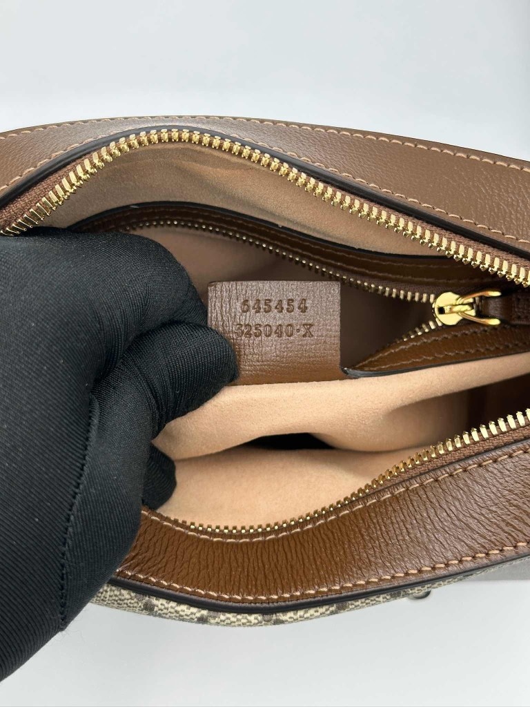 Gucci GG Supreme Horsebit 1955 Small Camera torebka
