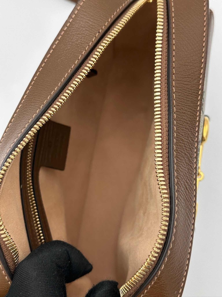 Gucci GG Supreme Horsebit 1955 Small Camera bag