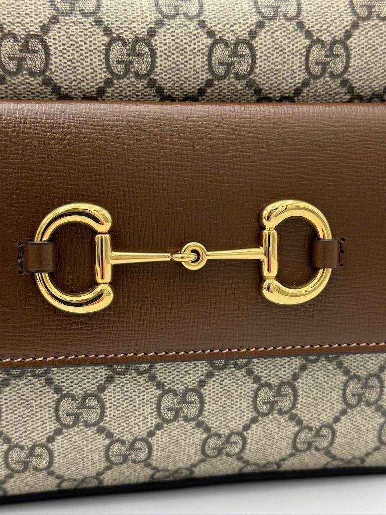 Gucci GG Supreme Horsebit 1955 Small Camera bag