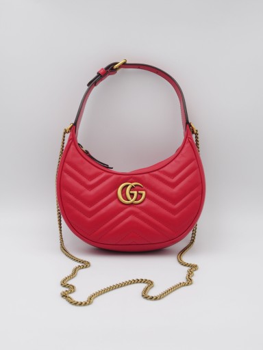 Gucci GG Marmont Small half-moon bag