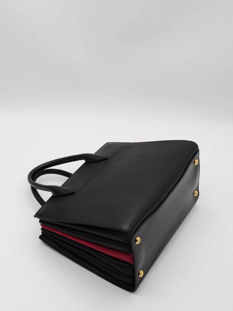 Prada Bibliotheque Saffiano City Leather Tote bag