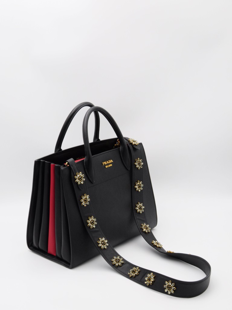 Prada Bibliotheque Saffiano City Leather Tote bag