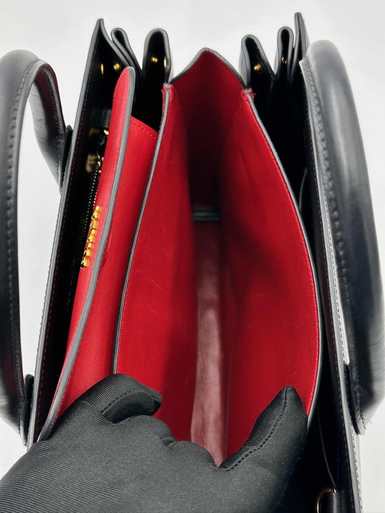 Prada Bibliotheque Saffiano City Leather Tote bag