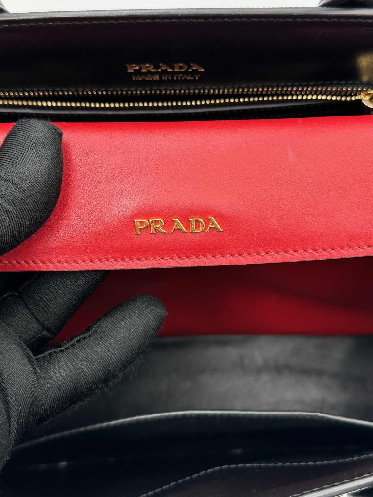torebka Prada Bibliotheque Saffiano City Leather Tote