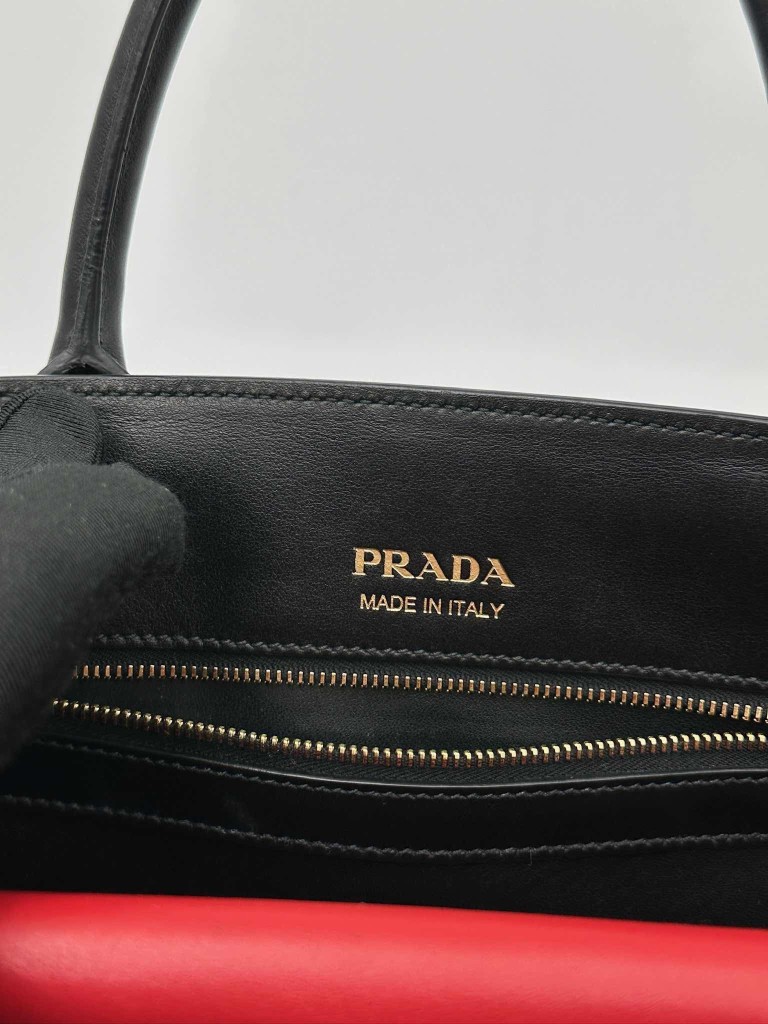 Prada Bibliotheque Saffiano City Leather Tote bag