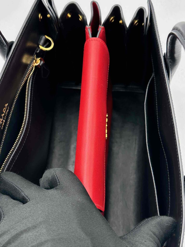 Prada Bibliotheque Saffiano City Leather Tote bag