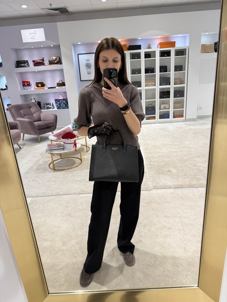 Prada Bibliotheque Saffiano City Leather Tote bag
