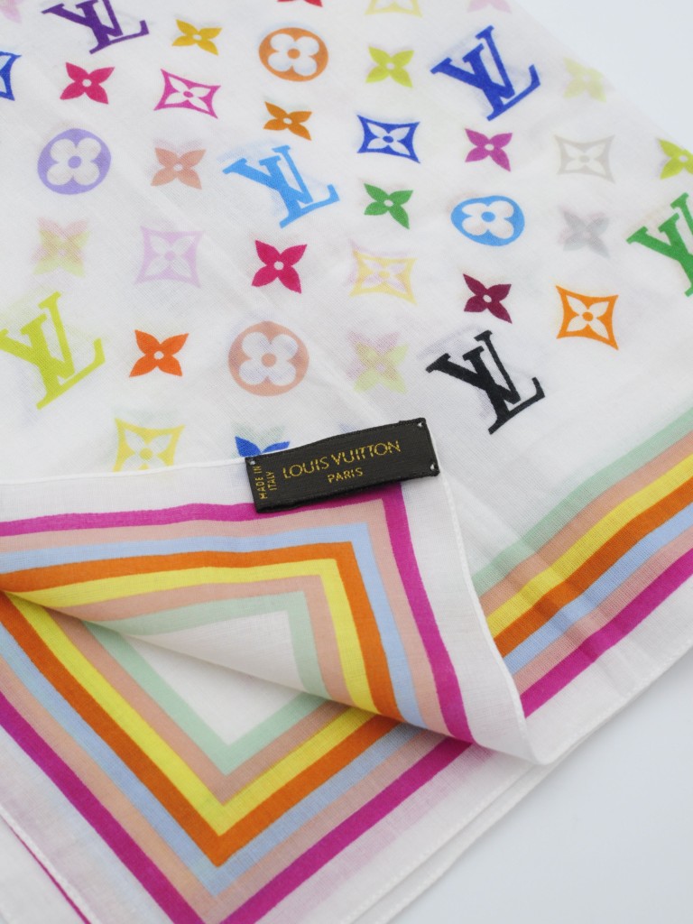 chusta Louis Vuitton x Takashi Murakami