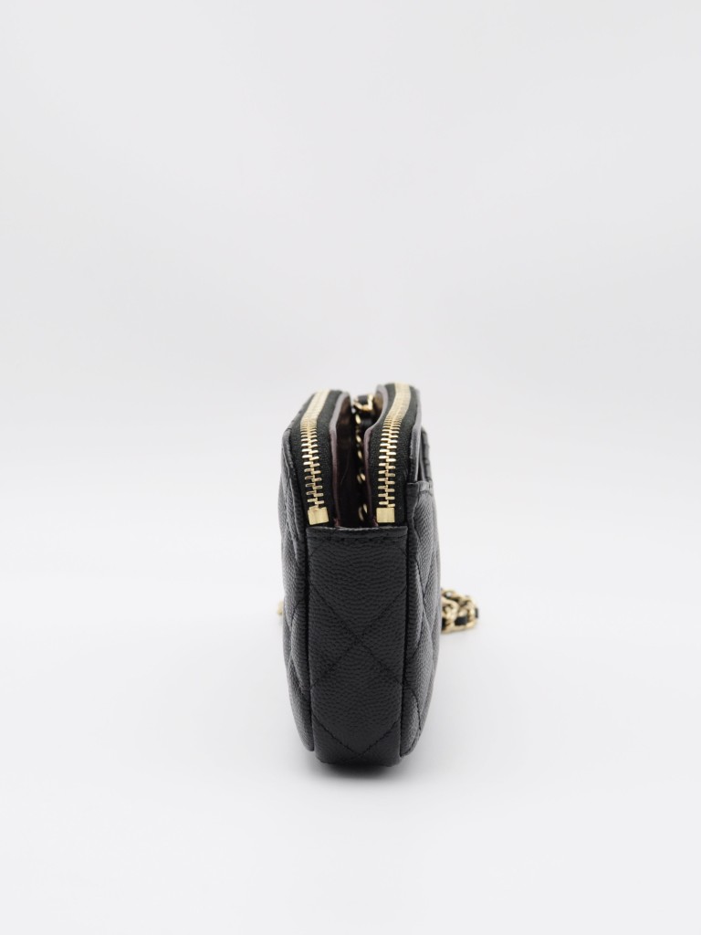 Chanel mini torebka z łańcuszkiem