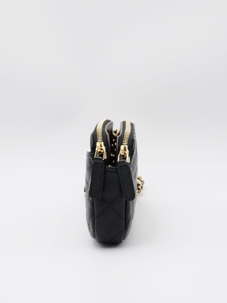 Chanel mini torebka z łańcuszkiem
