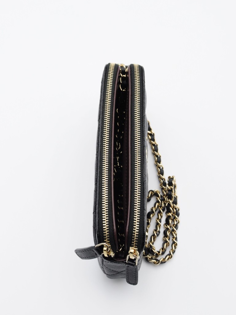 Chanel mini torebka z łańcuszkiem