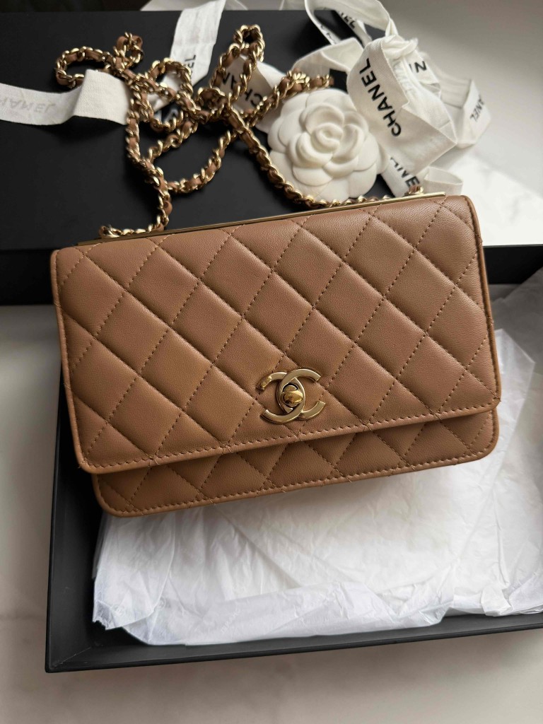 Chanel Trendy Wallet on Chain