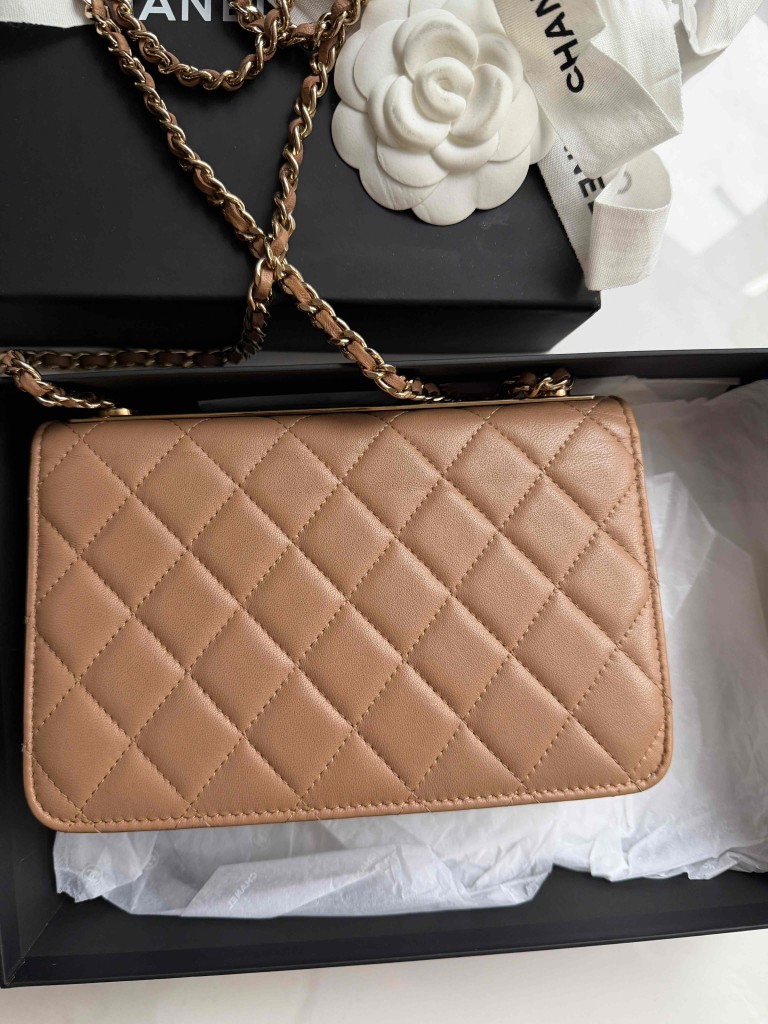 Chanel Trendy Wallet on Chain