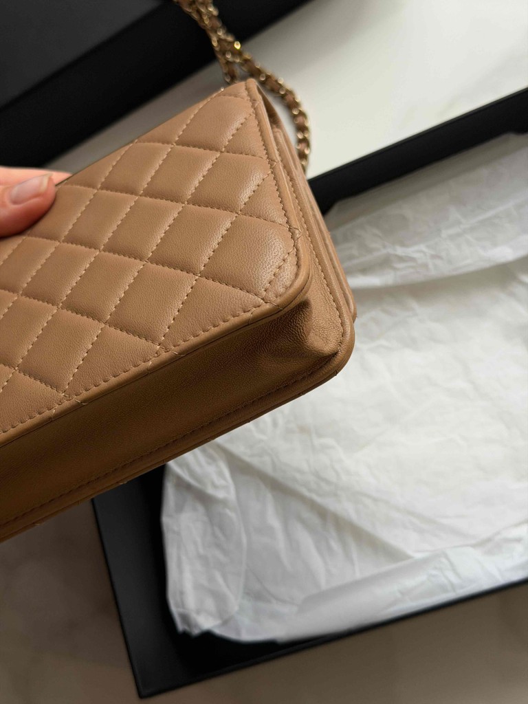 Chanel Trendy Wallet on Chain