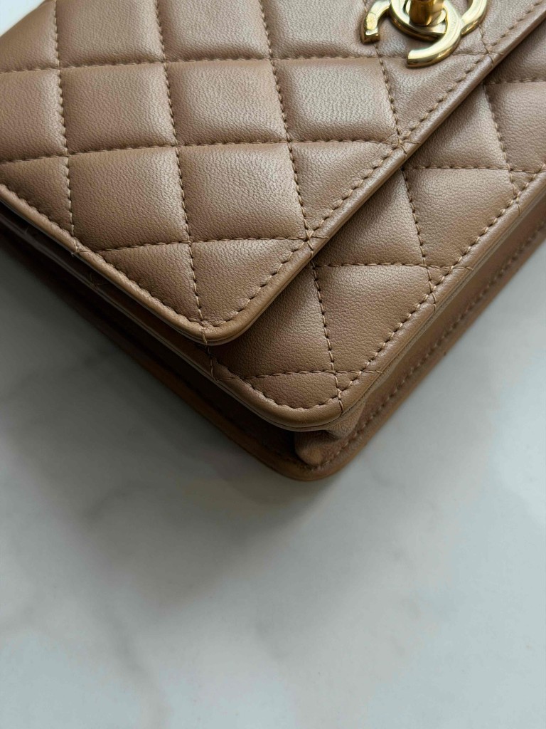 Chanel Trendy Wallet on Chain