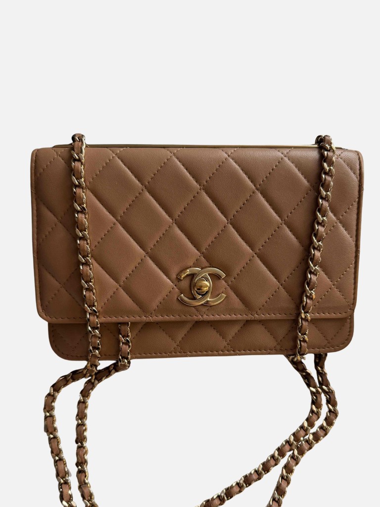 Chanel Trendy Wallet on Chain