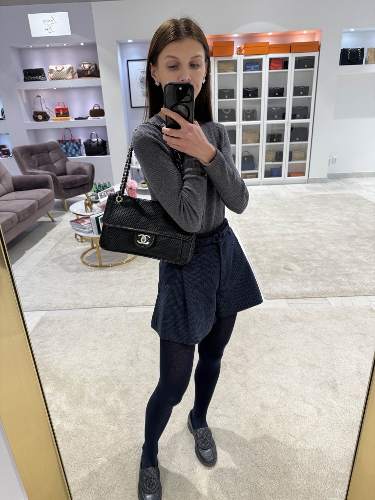 Chanel Up In The Air Perforated Medium flap bag