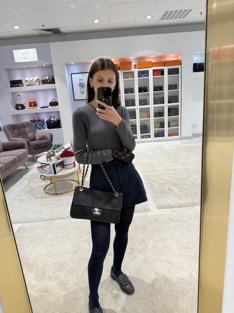 Chanel Up In The Air Perforated Medium flap bag