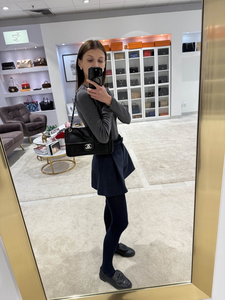 Chanel Up In The Air Perforated Medium flap bag